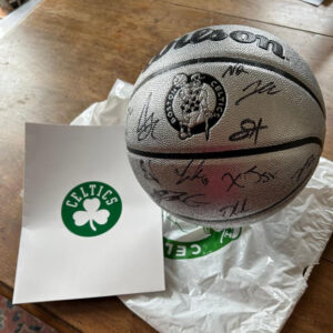 Photo of Celtics 2024–2025 Team Autographed Basketball