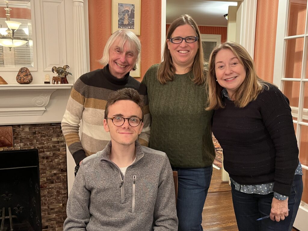 Photo of UOD Staff, Betsy, Jenni and Rebecca, and Nathan Persampieri